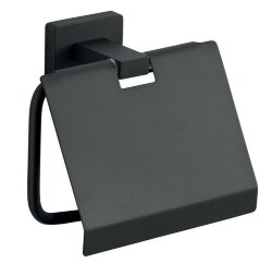 Бумагодержатель с крышкой, черный, Atena Gedy - 4425(14) Бумагодержатель с крышкой, черный, Atena Gedy - 4425(14)