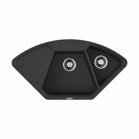 Кухонная мойка Yonaka 98-C-BL Omoikiri 4993716 цвет: черный