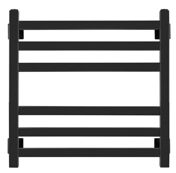 Полотенцесушитель электрический, черный матовый, Secado 60x40, Корсико 3 - 4603777481087