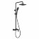 Душевая стойка, UK8300В, Matt Black, Black&White арт. 8300ВUK