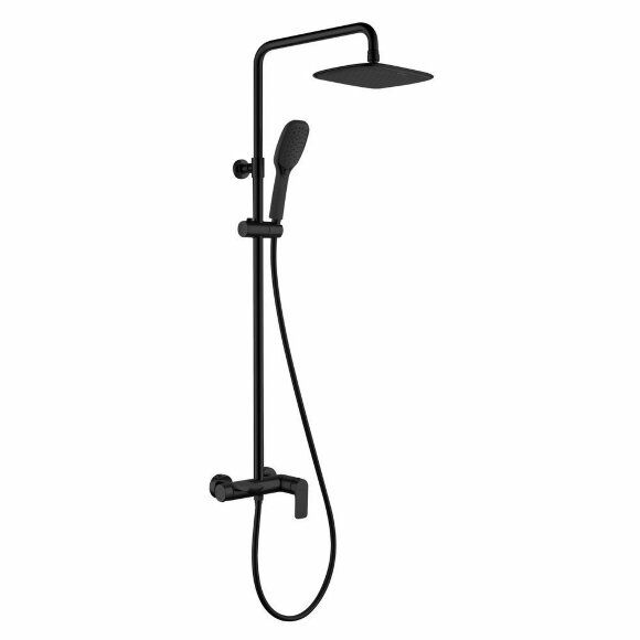 Душевая стойка, UK8300В, Matt Black, Black&White арт. 8300ВUK