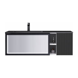 Тумба с раковиной PW PU030 (1200x550x400), Orans BC-9015-1200L, раковина art marble (white), Orans арт. 90151200L Тумба с раковиной PW PU030 (1200x550x400), Orans BC-9015-1200L, раковина art marble (white), Orans арт. 90151200L