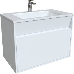 Тумба с раковиной Iddis 80 подвесная белая арт. ESP80W0i95K Тумба с раковиной Iddis 80 подвесная белая арт. ESP80W0i95K