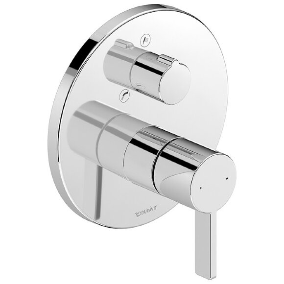 Внешняя часть встраиваемого смесителя для ванны и душа DURAVIT - DE5210018010