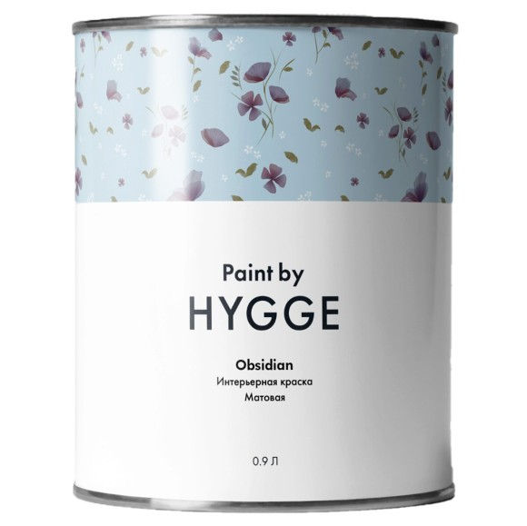  Краска HYGGE Paint hygge obsidian 0.9 л. арт. Obsidian 0.9 л