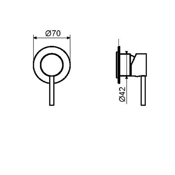 Смеситель Plumberia Selection IXO, цвет: медь брашированная, арт. XO1111RS Смеситель Plumberia Selection IXO, цвет: медь брашированная, арт. XO1111RS