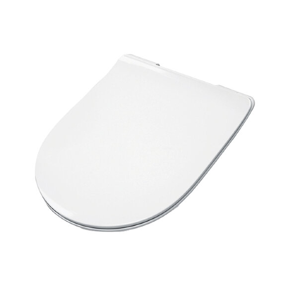 Сиденье для унитаза, супер тонкое, быстросьемное с микролифтом Artceram FILE 2.0 FLA014 01 цвет: белый.