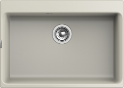 Кухонная мойка Axel 730x520, 1 чаша, Rivelato, Х-70 topazio цвет: бежевый