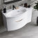 Раковина мебельная левая 100,7x47,8см, Kerama Marazzi Riva, RV.wb.100Lh цвет: белый