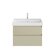Тумба подвесная с ящиками 70см, Kerama Marazzi Cubo, CUB.70.2\LIM цвет: лимо матовая