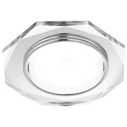 Встраиваемый светильник GX53 Classic современный G8020 CH, Ambrella light цвет: зеркальный Встраиваемый светильник GX53 Classic современный G8020 CH, Ambrella light цвет: зеркальный