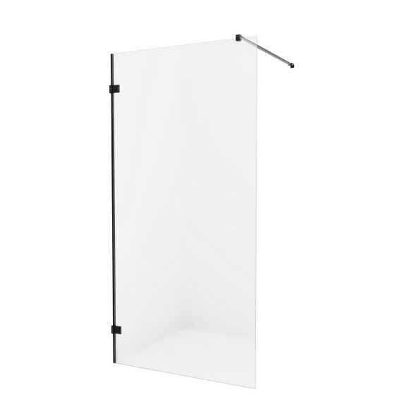 Душевое ограждение 80x200 Avexa black New Trendy черный арт. EXK-1625