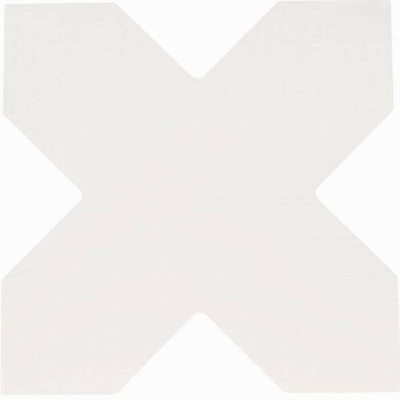 Керамическая плитка BECOLORS CROSS 13,25X13,25 WHITE CEVICA арт. CV67368