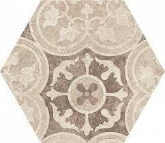Декор EQUIPE HEXATILE CEMENT 22098 Cement Garden Sand 17,5x20 см