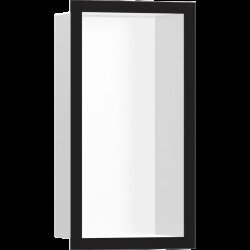 Hansgrohe настенный короб с цветом корпуса и дизайнерской рамой, 30х15х10 см, XtraStoris Individual, матовый черный арт. 56096670 Hansgrohe настенный короб с цветом корпуса и дизайнерской рамой, 30х15х10 см, XtraStoris Individual, матовый черный арт. 56096670
