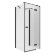 Душевое ограждение R 100x110x200 Reflexa black New Trendy черный арт. EXK-5030