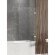 Шторка для ванны 50 см Avexa gold New Trendy золото арт. EXK-2170
