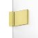 Шторка для ванны 50 см Avexa gold New Trendy золото арт. EXK-2170