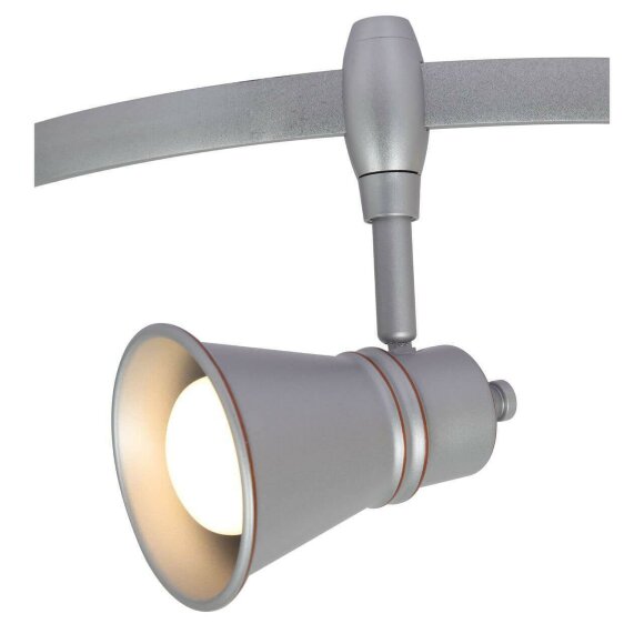 Трековый светильник, вид ретро A3057 Silver Arte Lamp цвет:  серебро - A3057PL-1SI