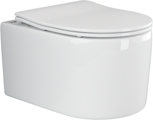 Подвесной унитаз Moments Rimless Ceramica Nova (белый) CN3003