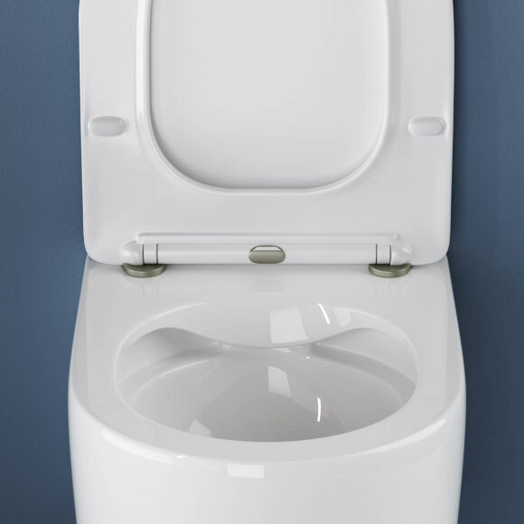 Подвесной унитаз Moments Rimless Ceramica Nova (белый) CN3003