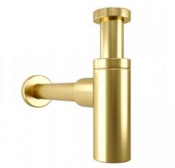 Сифон для раковины Remer Minimal 958LBG цвет: золото матовое