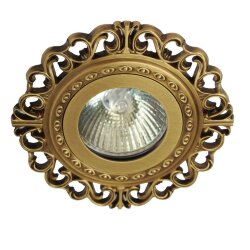 Встраиваемый светильник классика 5008-BR, Abrasax цвет: бронза Встраиваемый светильник классика 5008-BR, Abrasax цвет: бронза