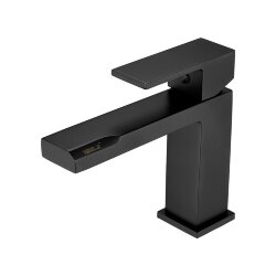 Смеситель для раковины BELZ B613-7, B10613-7 цвет: черный