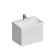 Тумба подвесная с ящиками 70см, Kerama Marazzi Cubo, CUB.70.2\WHT.M цвет: белая матовая