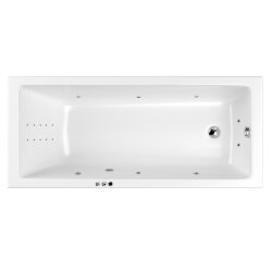 Гидромассажная ванна 180х80 Whitecross Wave 0111.180080.100.SMARTNANO.CR цвет: хром Гидромассажная ванна 180х80 Whitecross Wave 0111.180080.100.SMARTNANO.CR цвет: хром