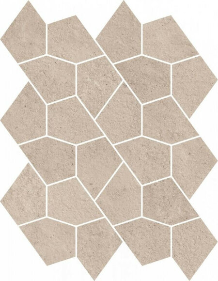 Мозаика Cream Mosaico Kaleido 35,6x27,6 Italon Eternum арт. 620110000195