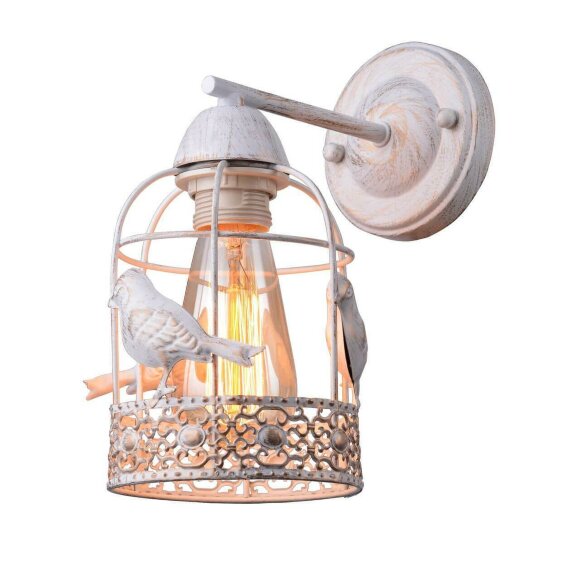 Бра, вид прованс Cincia Arte Lamp цвет:  белый - A5090AP-1WG