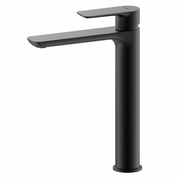 Смеситель для раковины, высокий, UK8302B, Matt Black, Black&White арт. 8302BUK