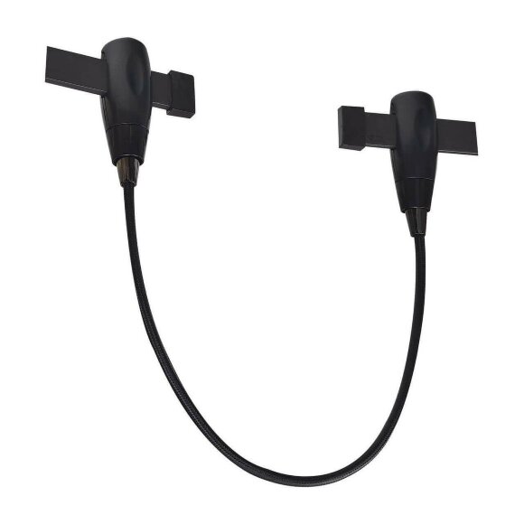Коннектор гибкий, вид  Track Accessories Arte Lamp цвет:  черный - A152006