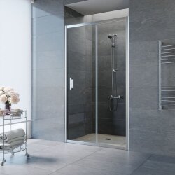 Душевая дверь в нишу 160 см Vegas Glass ZP TUR NOVO 160 08 01 цвет: хром