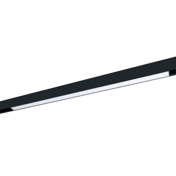 Трековый светодиодный светильник, вид современный LINEA Arte Lamp цвет:  черный - A4683PL-1BK