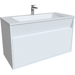 Тумба с раковиной Iddis 100 подвесная белая арт. ESP10W0i95K Тумба с раковиной Iddis 100 подвесная белая арт. ESP10W0i95K