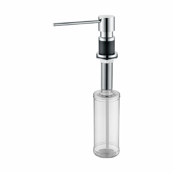Дозатор для жидкого мыла антрацит, D003-401 Kraft Paulmark