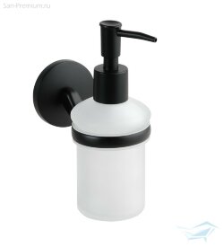 Дозатор для жидкого мыла Bemeta Nox 200мл, матовый чёрный арт. 102408020 Дозатор для жидкого мыла Bemeta Nox 200мл, матовый чёрный арт. 102408020