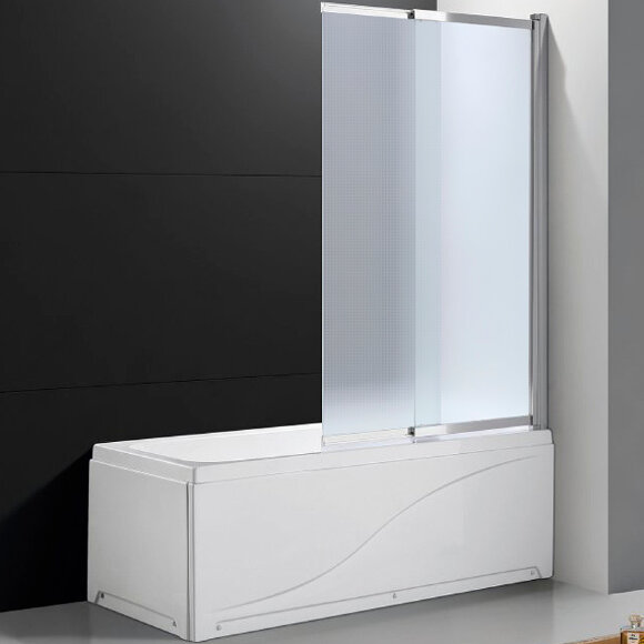 Шторка на ванну SLIDER Хром Cezares - SLIDER-VF-11-100/150-P-Cr