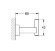 Крючок для халатов | полотенец (хром) GROHE Essentials Cube арт. 40511001
