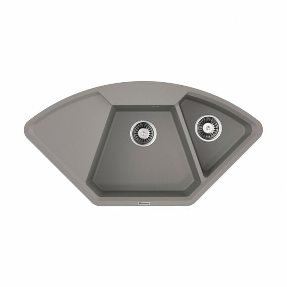 Кухонная мойка Yonaka 98-C-GR Omoikiri 4993714 цвет: серый