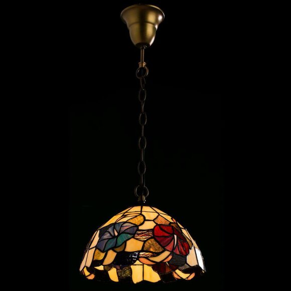 Подвесной светильник, вид тиффани Florizel Arte Lamp цвет: бежевый - A3166SP-1BG Подвесной светильник, вид тиффани Florizel Arte Lamp цвет: бежевый - A3166SP-1BG