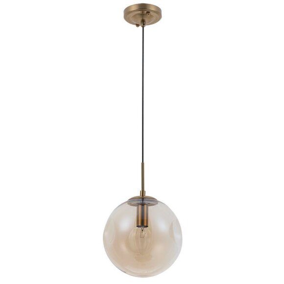 Подвесной светильник, вид современный Tureis Arte Lamp цвет:  янтарный - A9920SP-1PB