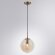 Подвесной светильник, вид современный Tureis Arte Lamp цвет:  янтарный - A9920SP-1PB
