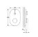 Порционный смеситель для душа GROHE Eurosmart Cosmopolitan T арт. 36321000