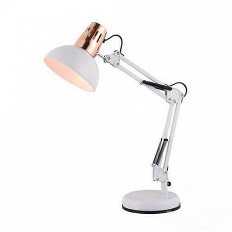 Настольная лампа, вид современный Luxo Arte Lamp цвет:  белый - A2016LT-1WH