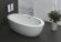 BelBagno Акриловая ванна 170x90, отдельностоящая, овальная, белая, арт. BB67-1700