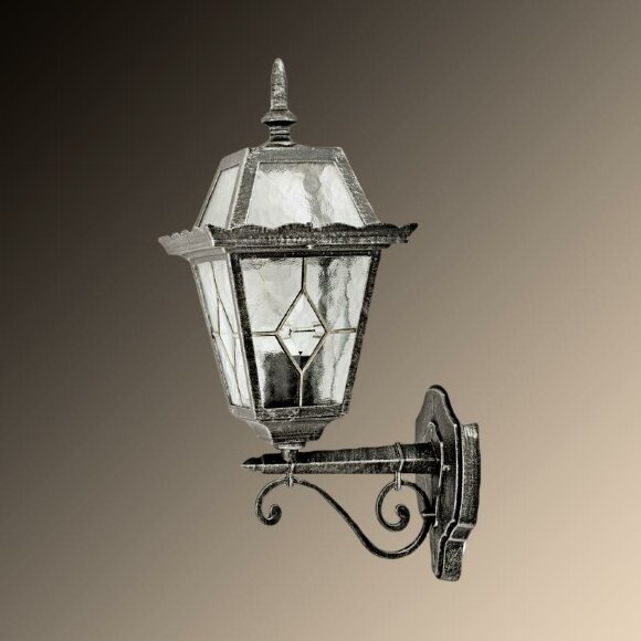 Уличный настенный светильник, вид замковый Paris Arte Lamp цвет:  серый - A1351AL-1BS