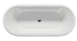 Акриловая ванна MODESTY 170x76 VELVET - WHITE MATTSPARKLE SYSTEM RIHO арт. BD09 (BD09105S1WI1144)